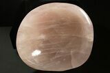 Polished Rose Quartz Dish #338438-1
